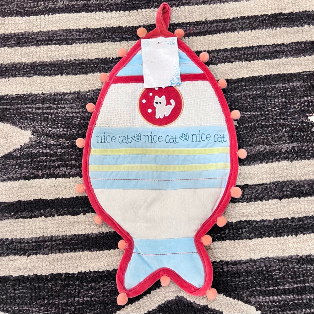 Cute Fish-Shaped Cat stocking